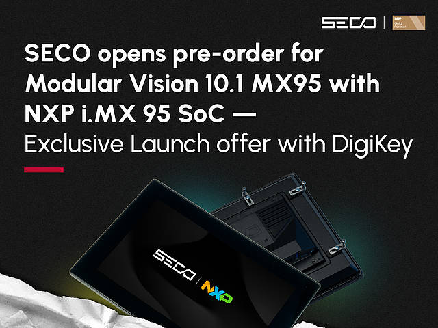 SECO opens preorder for modular Vision 10.1 MX95